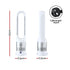 Bladeless Fan Heater – 2‑in‑1, 1200W Heat, 30W Fan, 80° Oscillation, Remote