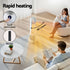 Bladeless Fan Heater – 2‑in‑1, 1200W Heat, 30W Fan, 80° Oscillation, Remote