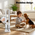 Bladeless Fan Heater – 2‑in‑1, 1200W Heat, 30W Fan, 80° Oscillation, Remote