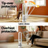 Bladeless Fan Heater – 2‑in‑1, 1200W Heat, 30W Fan, 80° Oscillation, Remote