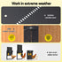 Giantz Automatic Chicken Coop Door 37cm Solar Powered Smart App Control Black