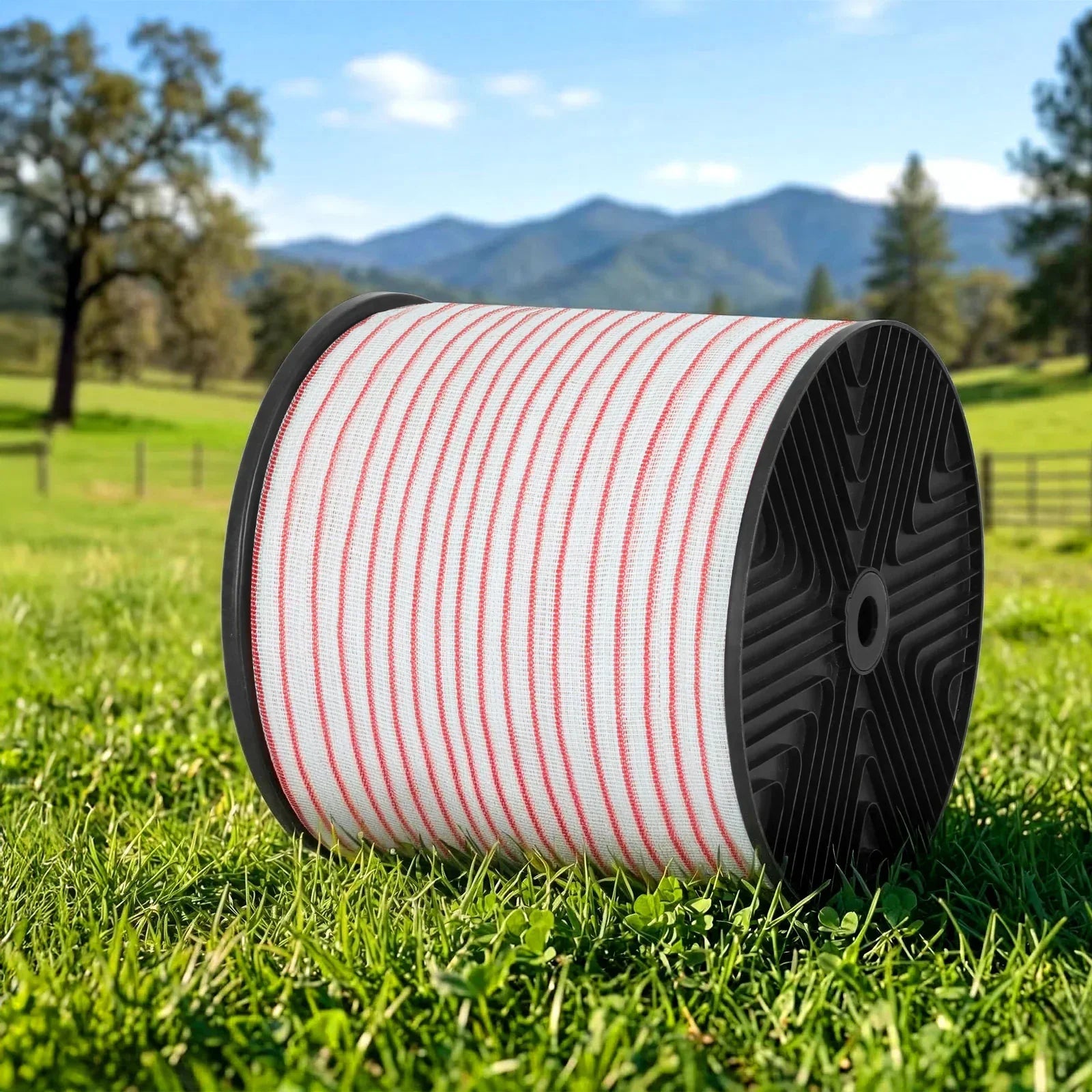 Electric Fence Tape Polytape 400M Electric Fence Wire Red White