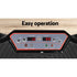 Vibration Platform Machine 99 Speed 180kg Capacity with Bands Black