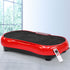 Vibration Platform Machine 99 Speed 180kg Capacity with Bands Remote Red