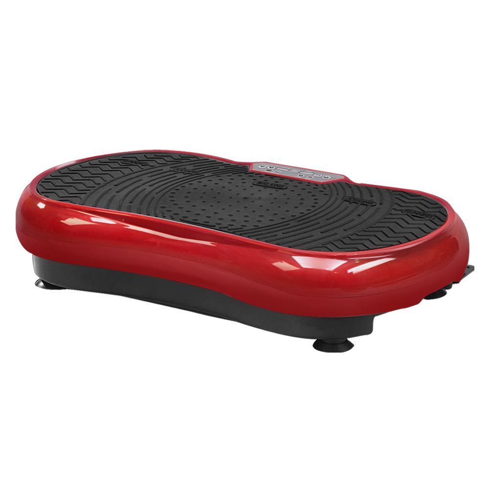 Vibration Machine – 99 Speeds, Dual‑Belt Motor, 180kg Capacity, Maroon Dark Red
