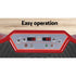 Vibration Machine – 99 Speeds, Dual‑Belt Motor, 180kg Capacity, Maroon Dark Red