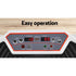 Vibration Platform Machine 99 Speed 180kg Capacity with Bands Remote White
