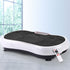 Vibration Platform Machine 99 Speed 180kg Capacity with Bands Remote White