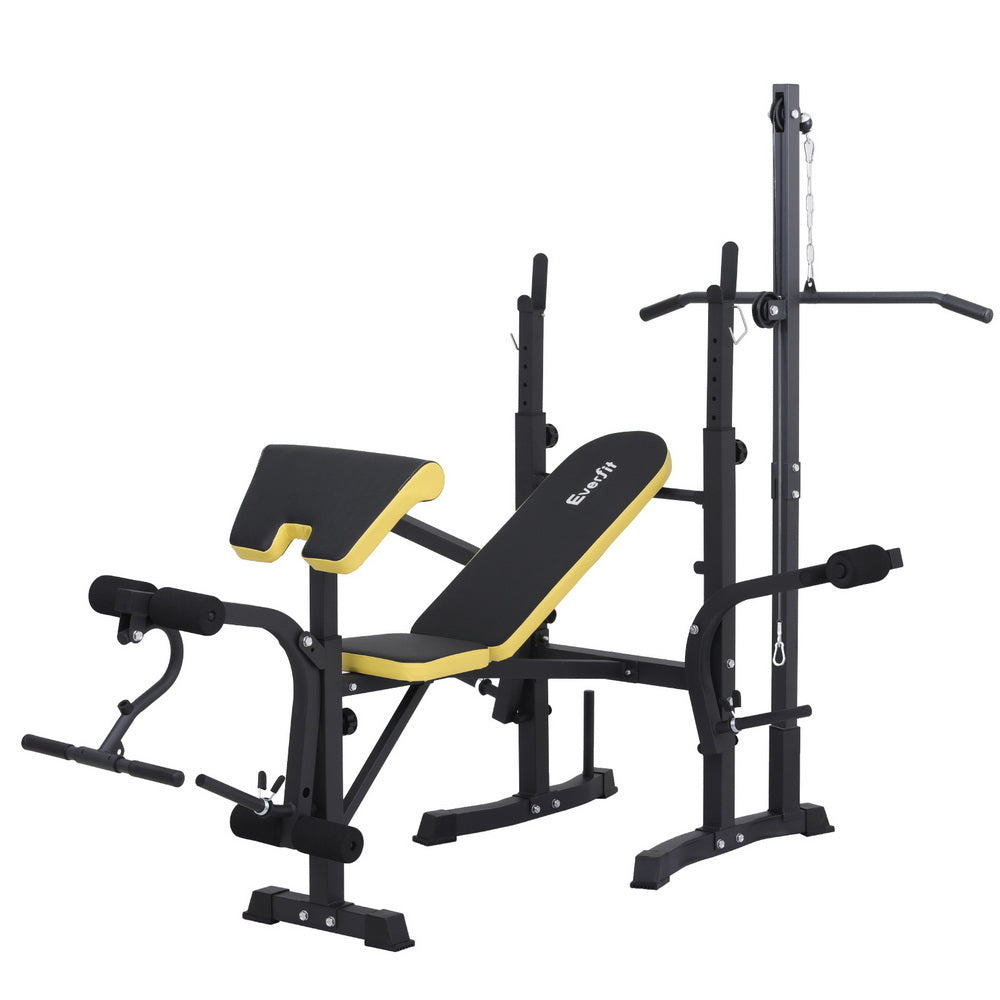 Everfit  Weight Bench 14in1 Press Multi-Station Fitness Home Gym Equipment