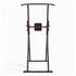 Chin Up Tower Pull Up Station Adjustable Dip Station Folding Home Gym Black