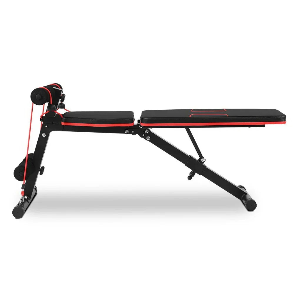 Adjustable FID Weight Bench 6-Position Incline Decline 150kg Capacity
