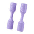 Everfit Adjustable Dumbbell Set 2.5kg x 2 Weights Set 4-in-1 for Women Home Gym Purple