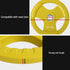 Everfit Weight Plates Olympic 20kg Dumbbell Barbell Plate Weight Lifting Home Gym Yellow