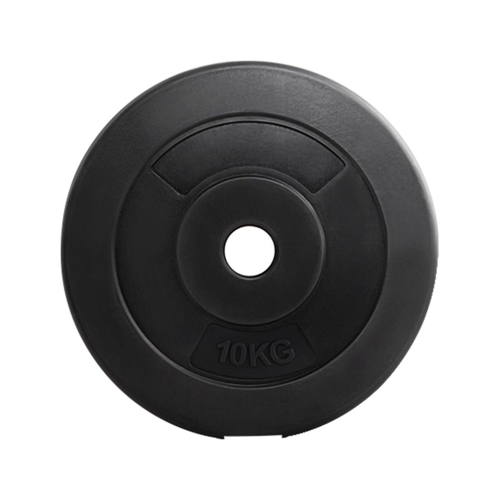 2x10kg Weight Plates Set Rubber Coated 31mm Home Gym Fitness Discs