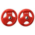 Everfit Weight Plates Standard 15kgx2 Dumbbell Barbell Plate Weight Lifting Home Gym Red