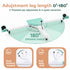 Everfit Leg Stretcher Machine Foldable 180 degree Adjustable Split Machine Green