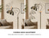 Floor Lamps Standing Lamp Metal Frame Bronze-finish
