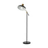 Floor Lamps Adjustable Height Standing Metal Frame Black