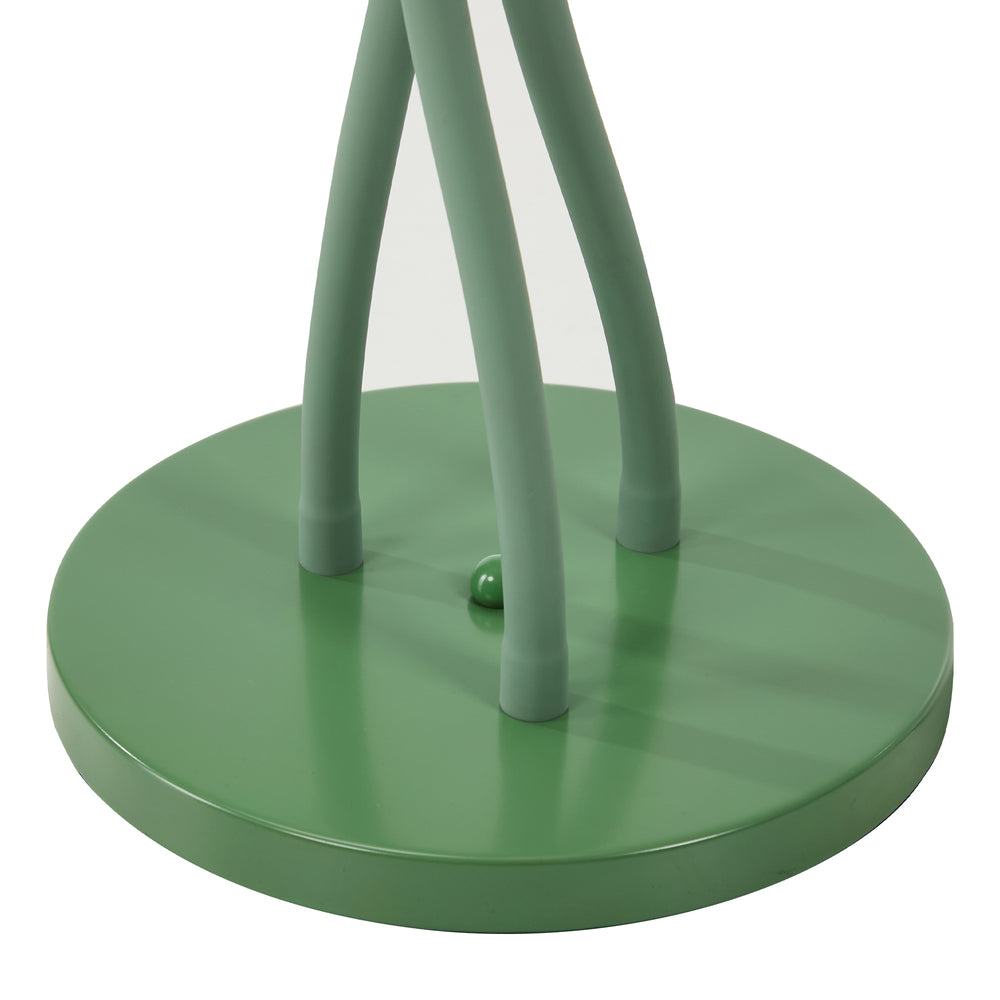 3-light Floor Lamps Metal Lamp Acrylic Shade