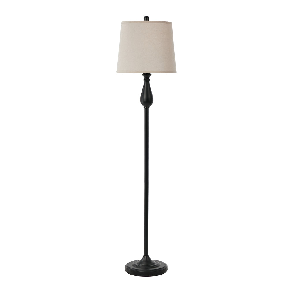 Oikiture Metal Floor lamp Reading Lamp Vintage Decorative