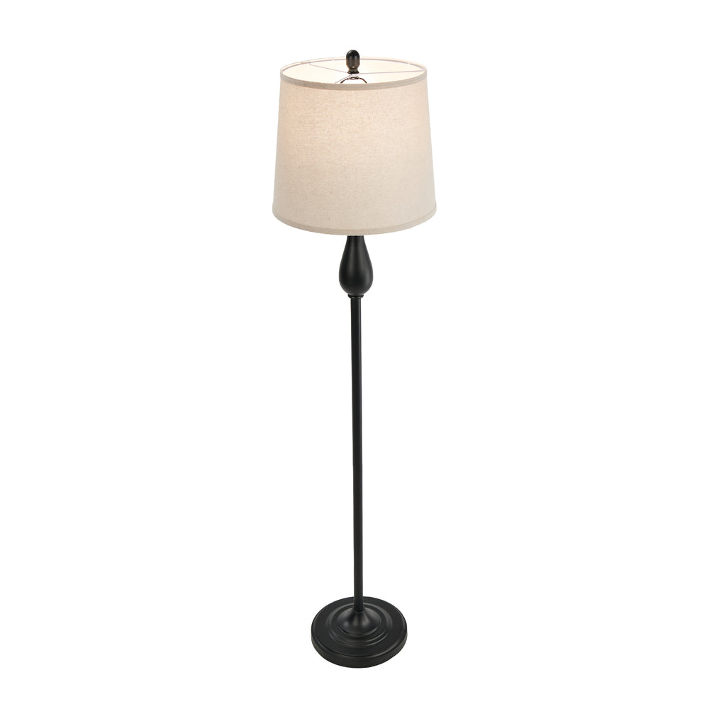 Oikiture Metal Floor lamp Reading Lamp Vintage Decorative