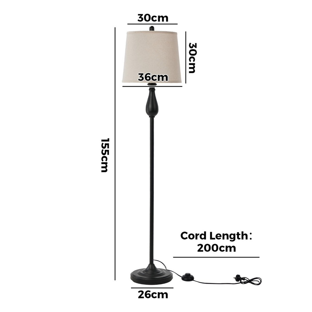 Metal Floor lamp Reading Lamp Vintage Decorative