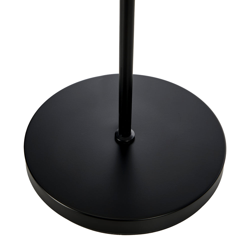 Retro Floor Lamps Standing Lamp Fabric Shape Metal Frame