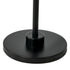Oikiture Floor Lamp Arc Metal Frame Plastic Shade Black & Gold