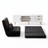 Artiss Sofa Bed Adjustable Floor Chair & TV Unit 120cm Entertainment Cabinet Set
