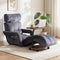 Artiss Floor Lounge & Coffee Table Set, Adjustable Recliner End Table w/ Wheels