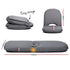 Foldable Sofa Chair – Adjustable Outdoor/Indoor Lounge Seat, Steel Frame, Grey