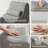 Chaise Lounge Chair Ergonomic S-Curve Floor Lounger Boneless Lounge Chairs Grey