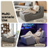 Chaise Lounge Chair Ergonomic S-Curve Floor Lounger Boneless Lounge Chairs Grey