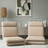 2XFloor Chair Sofa Linen Beige