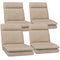 4XFloor Chair Sofa Linen Beige