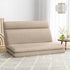 Artiss Floor Chair Sofa 2 Seater Linen Beige