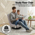 2 Swivel Floor Chair 360 Adjustable Foldable Lounge Seat Floor Sofa Chair Grey