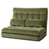 Artiss Lounge Sofa Bed 2 seater Green Fabric