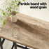 Artiss Floor Lounge & Coffee Table Set, Swviel Foldable Linen Sofa Chair White, C-Shaped Side Table Walnut