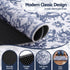 Artiss 120 cm Roung Rugs for Living Room Pad-Free Dense Dot Backing Stops Slipping & Robot Vacuum Friendly, Vintage Carpet for Reading Nook Dining Area, 100% Polyester Washable