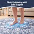 Artiss 120 cm Roung Rugs for Living Room Pad-Free Dense Dot Backing Stops Slipping & Robot Vacuum Friendly, Vintage Carpet for Reading Nook Dining Area, 100% Polyester Washable