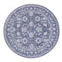 Artiss 120 cm Roung Rugs for Living Room Pad-Free Dense Dot Backing Stops Slipping & Robot Vacuum Friendly, Vintage Carpet for Reading Nook Dining Area, 100% Polyester Washable