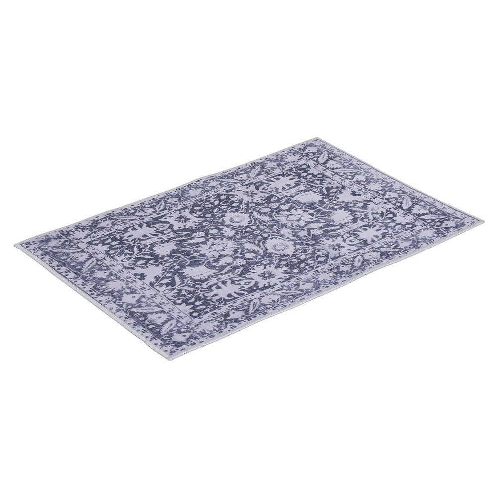 Floor Rug 50X80cm Doormat Soft Velvet Non-Slip Bath Mat Small Rug Modern
