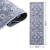 60 x 180 cm Runner Rugs for Hallway Bedroom Pad-Free Dense Dot Backing Stops Slipping & Robot Vacuum Friendly, Vintage Carpet for Reading Nook Dining Area, 100% Polyester Washable