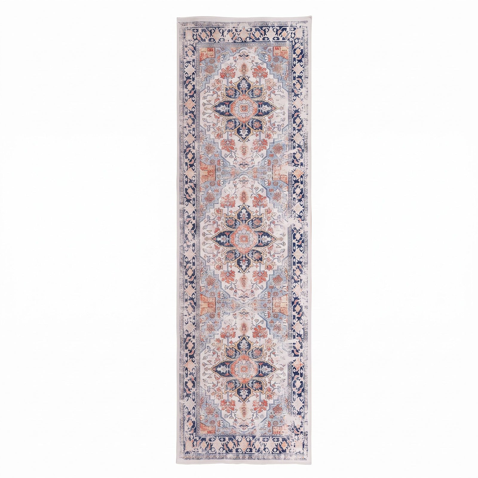 80 x 300 cm Runner Rugs For Living Room No Heavy Rubber Crease-Free Foldable Design For Kitchen Entryway And Bedroom 100% Polyester Water-repellent Resistant Non-Shedding