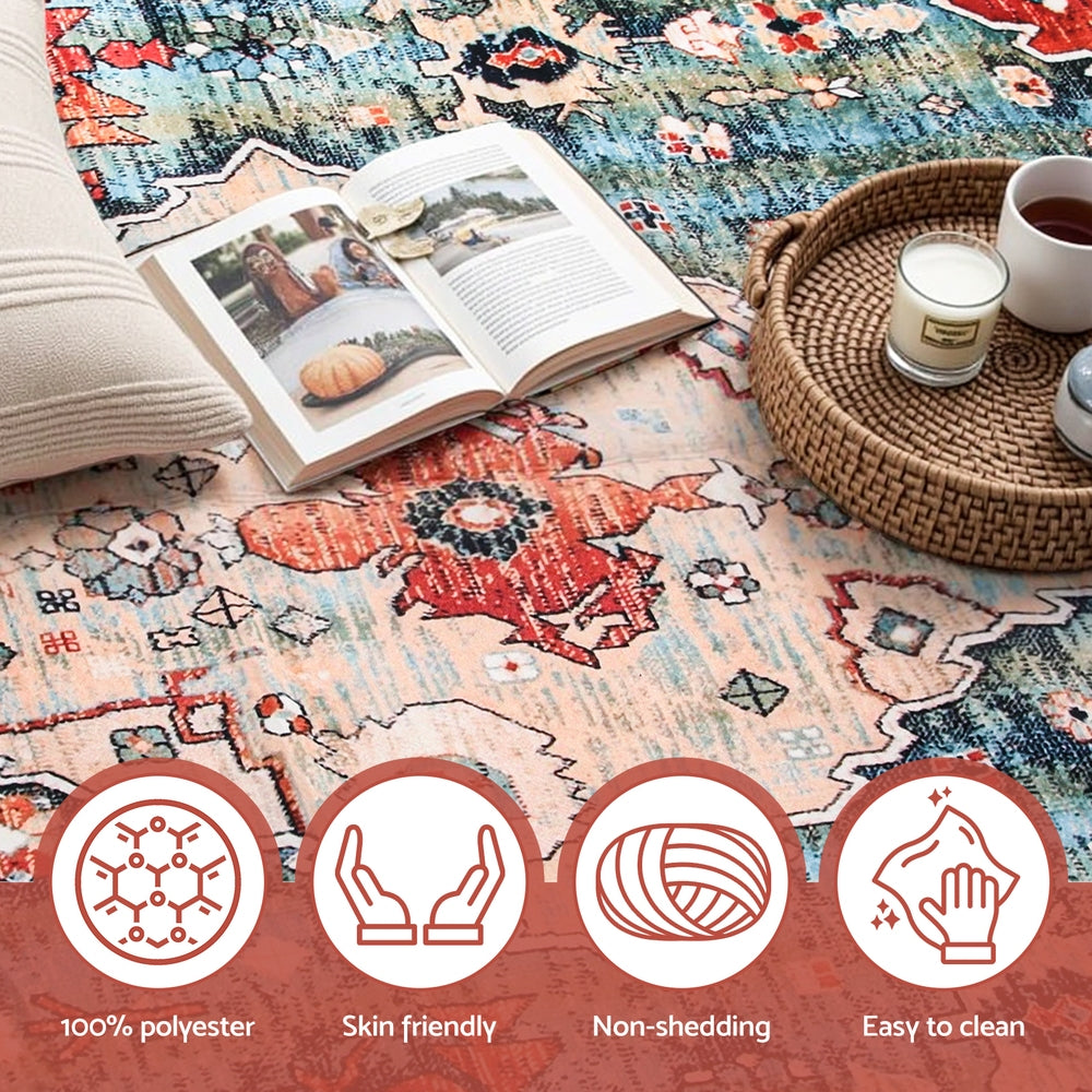Floor Rug 160X230cm Large Washable Area Rug Modern Living Room Carpet Mat