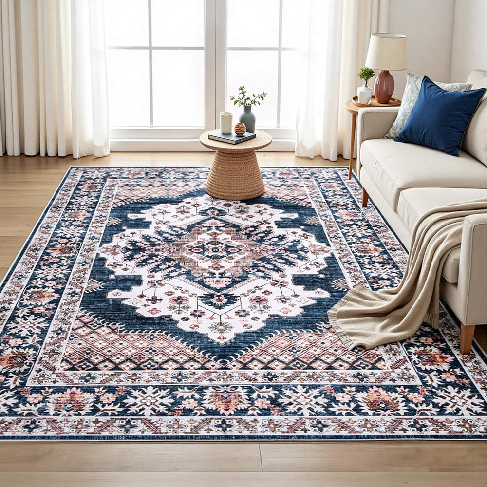 Floor Rug 200X290cm Large Washable Persian Area Rug Living Room Carpet