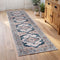 60 x 300 cm Washable Runner Area Rug No Hard Glue Quilt-Like Soft for Home Decor, 0.5cm Ultra-Thin Pet Friendly Bohemian Medallion Bedroom Carpet