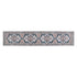 60 x 300 cm Washable Runner Area Rug No Hard Glue Quilt-Like Soft for Home Decor, 0.5cm Ultra-Thin Pet Friendly Bohemian Medallion Bedroom Carpet