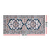 80 x 180 cm Washable Runner Area Rug No Hard Glue Quilt-Like Soft for Home Decor, 0.5cm Ultra-Thin Pet Friendly Bohemian Medallion Bedroom Carpet